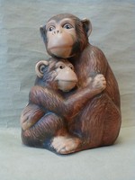 Opice a mládě-P